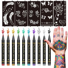 Artify – Temporary Tattoo Marker Set