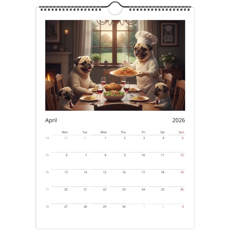 PugVibes Planner – Year of Happiness