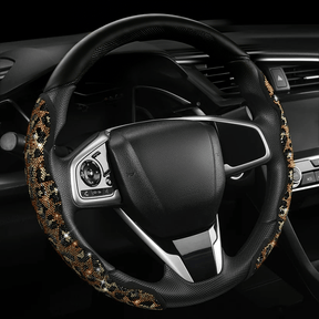 LuxiDrive – Crystal Studded Steering Wheel Cover