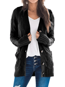 AutumnGrace - Classic Cardigan