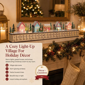 ChristmasGlow - Christmas Village Advent Calendar
