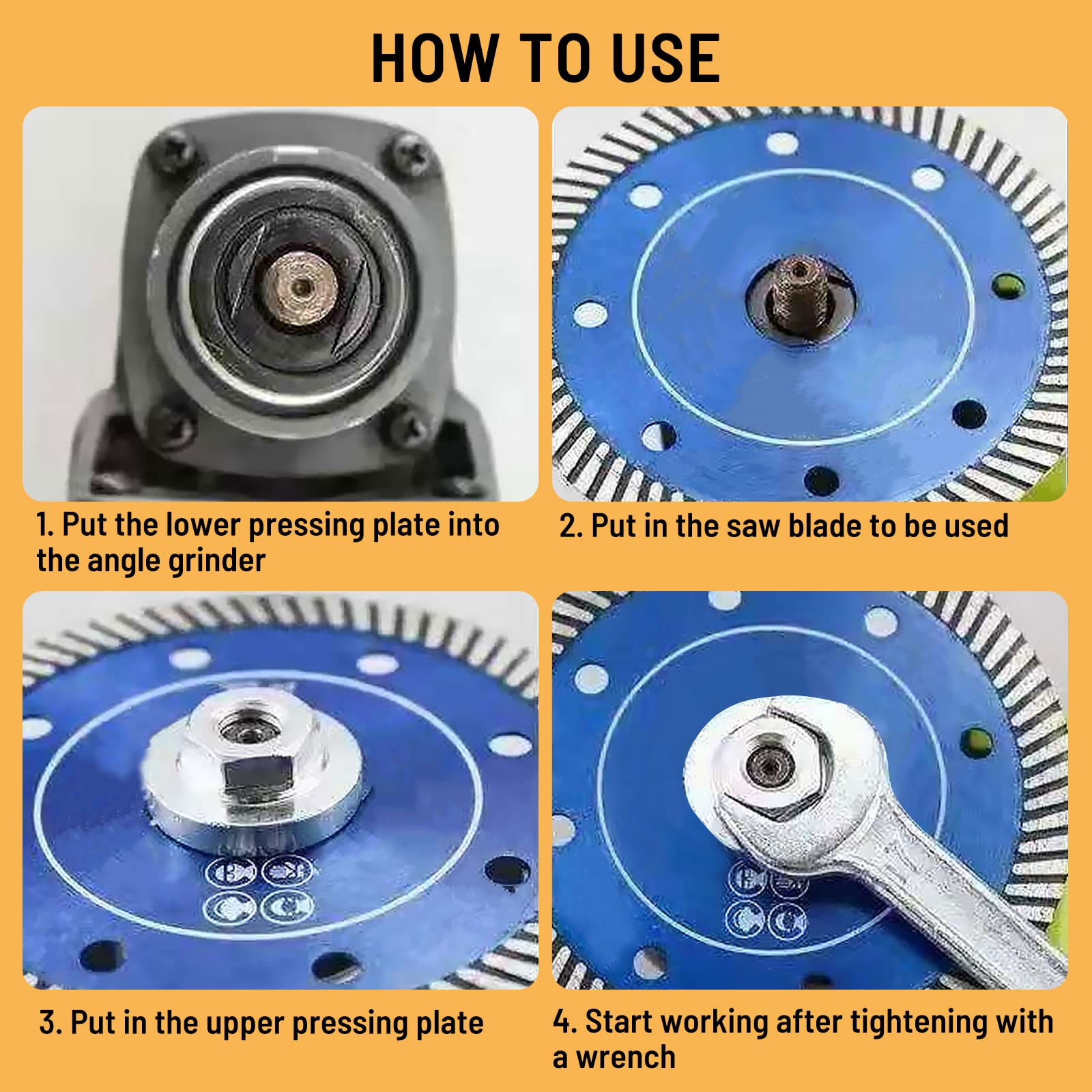 GripLock – Angle Grinder Nut Set