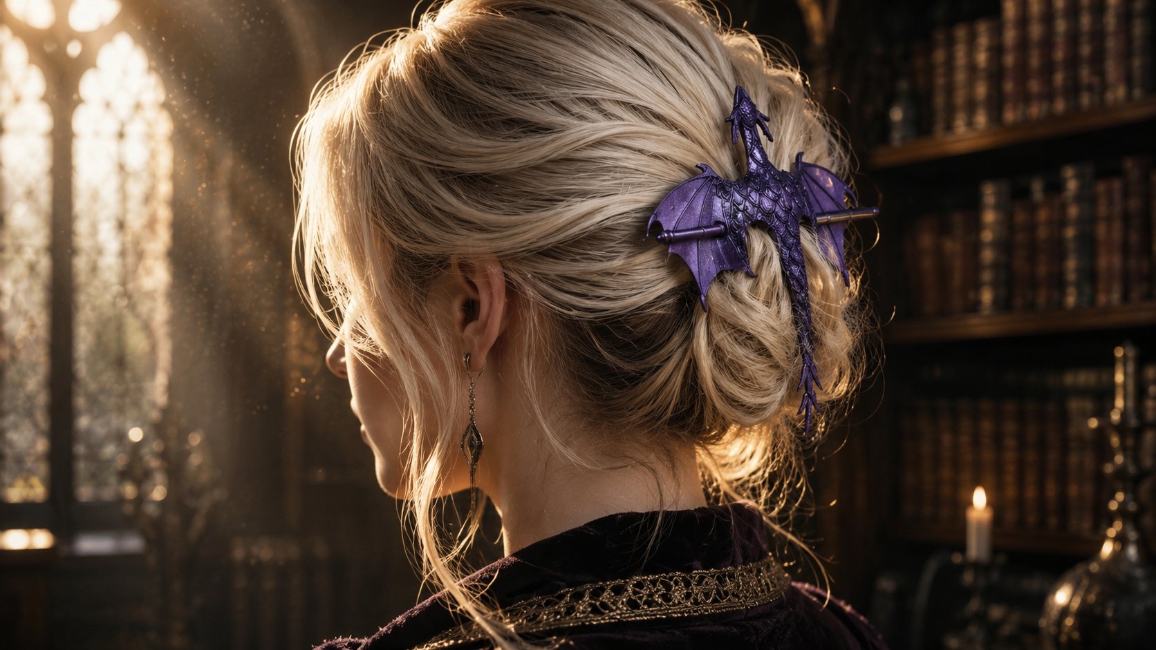 DragonCrown - Medieval Dragon Hair Stick