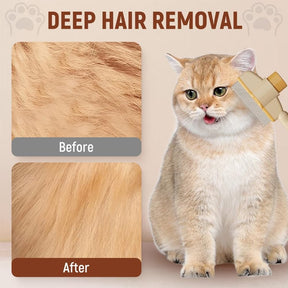 FurEase – Self-Cleaning Pet Grooming Brush