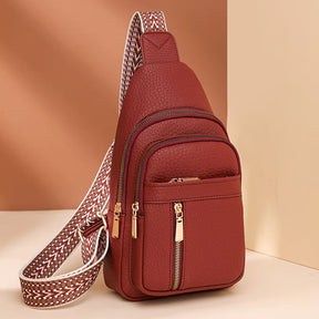 LuxeCarry – Minimalist Solid Color Crossbody Bag