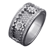 Zigzag - Sliding Ring Modern Statement Style