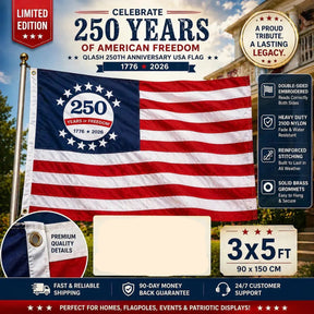 FreedomHonor – 250th Anniversary Flag