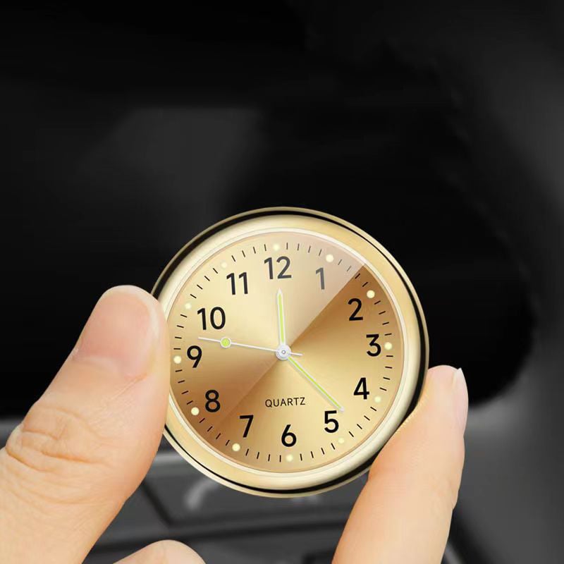 RetroTick – Luminous Vintage Mini Clock Decor