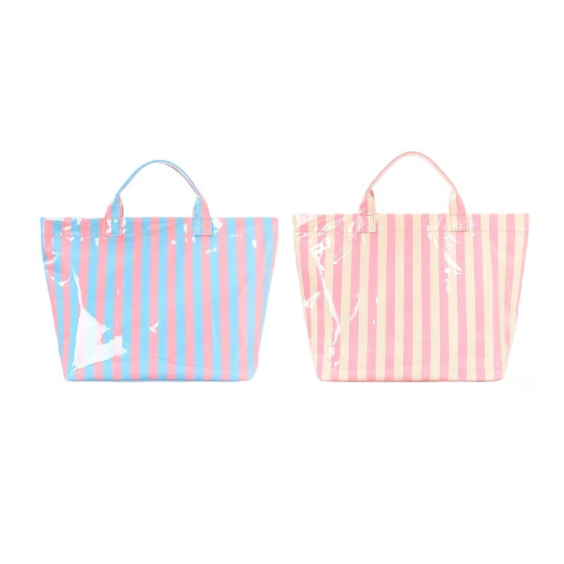 CarryWave – Durable Canvas Striped Tote Bag