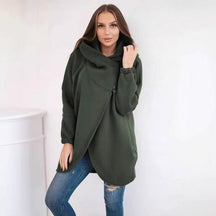 FlexiCurve – Stylish Plus Size Half Zip Hoodie