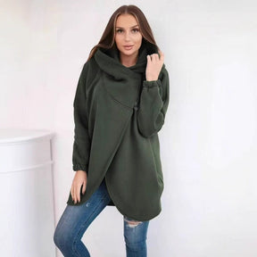 FlexiCurve – Stylish Plus Size Half Zip Hoodie