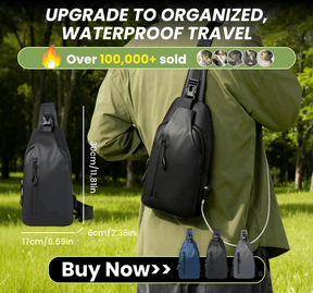 TrailPack – Large Capacity Outdoor Crossbody Bag