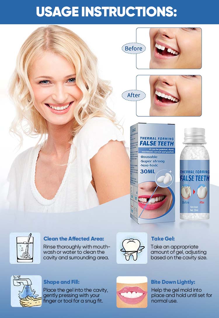 DentaForm – Custom Fit Instant Tooth Filling Solution