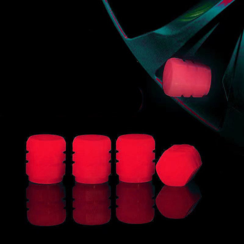 GlowRide - Fluorescent Wheel Valve Caps