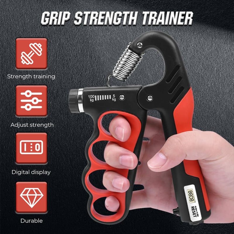 GripTrack – Hand Exerciser with Automatic Counter