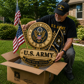 ValorGuard - US Army “This We’ll Defend” Tribute Garden Stake