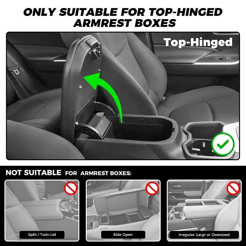 DriveEase – Multifunctional Car Armrest Cushion