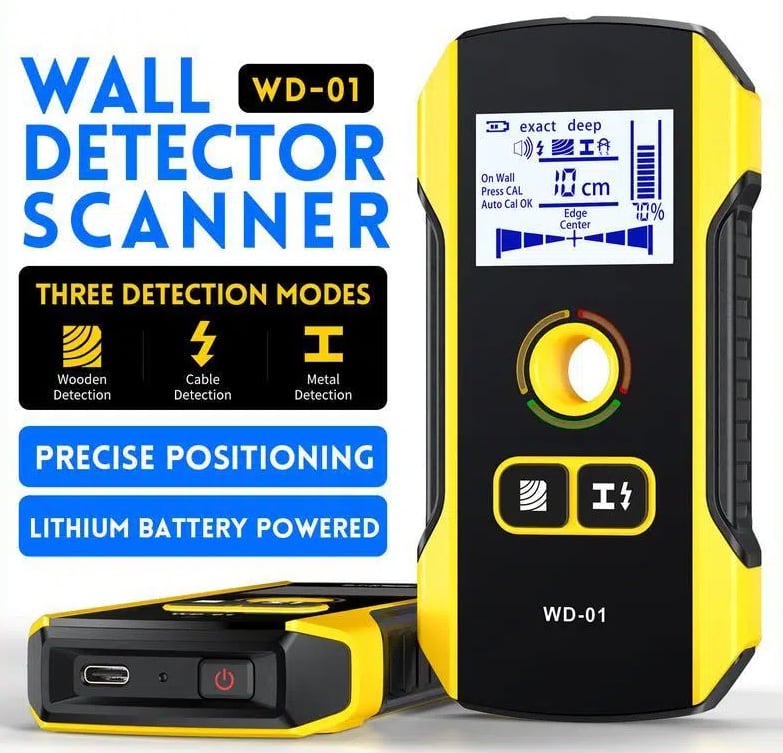 WallSense Pro – Precision Metal Detector Wall Scanner
