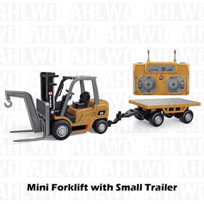 TitanSite – Interactive RC Excavator, Dump Truck & Forklift Set
