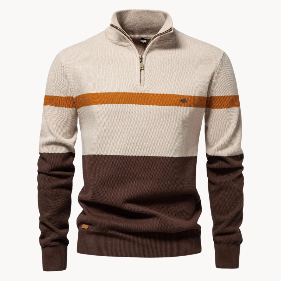 Connor Quarter Zip Sweater | Lupi