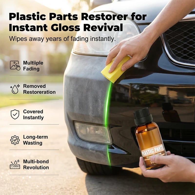 PlastiGlow – Car Plastic Parts Crystal Coating Restorer