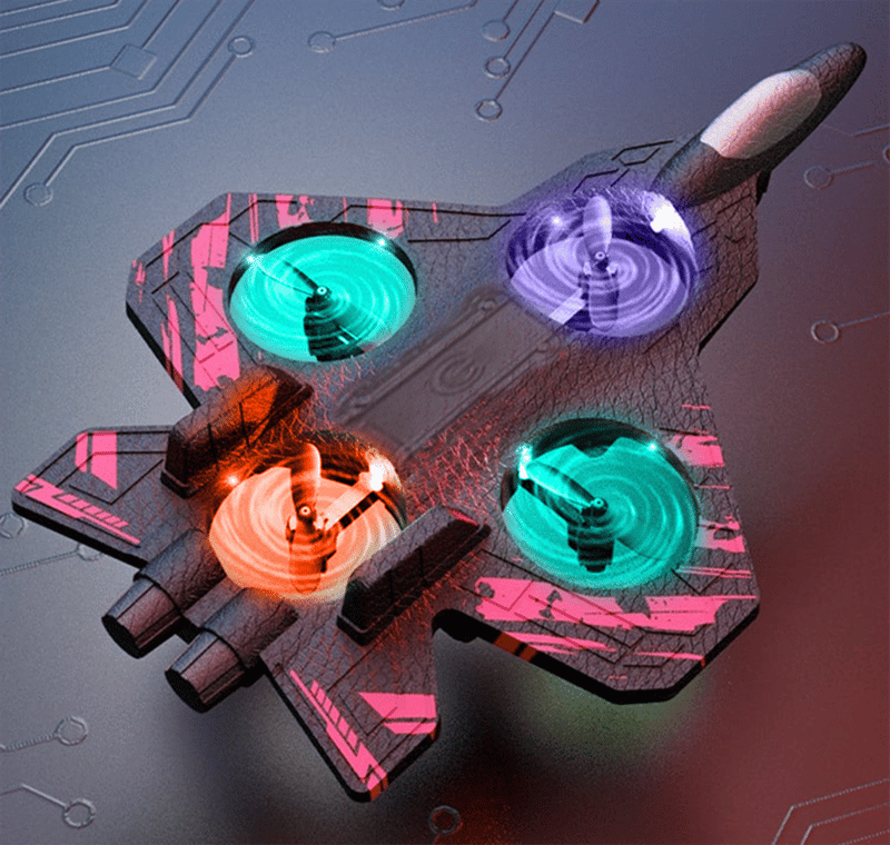 JetStorm – 360° Flip RC Fighter Jet Toy