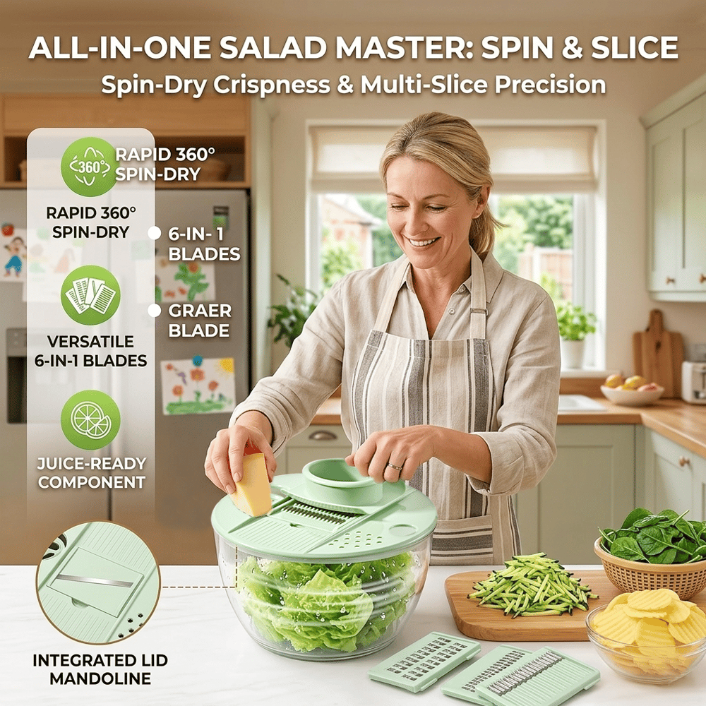 PrepMaster – All-in-One Salad Chopper Tool