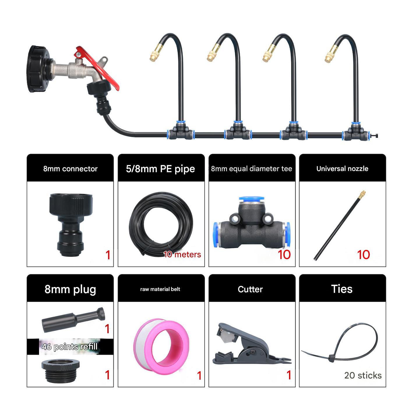 HydroCircle – 360° Curved Automatic Irrigation System