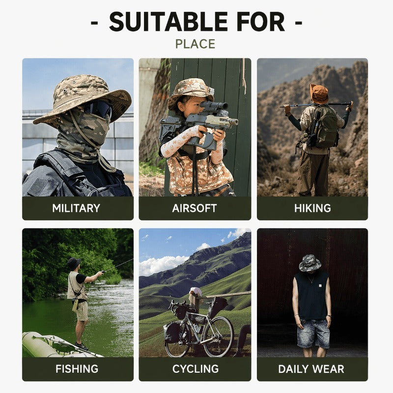 AirTrek – Breathable Mesh Tactical Hat