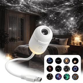OrbitGlow – 6-in-1 Galaxy Star Projector Light