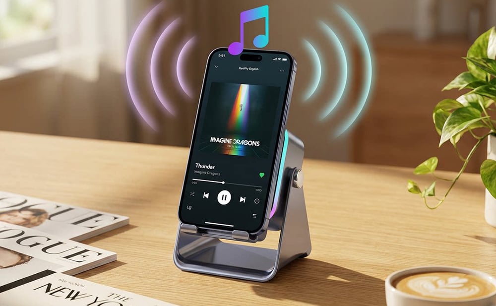 TuneStand Elite – Wireless Induction Sound Booster