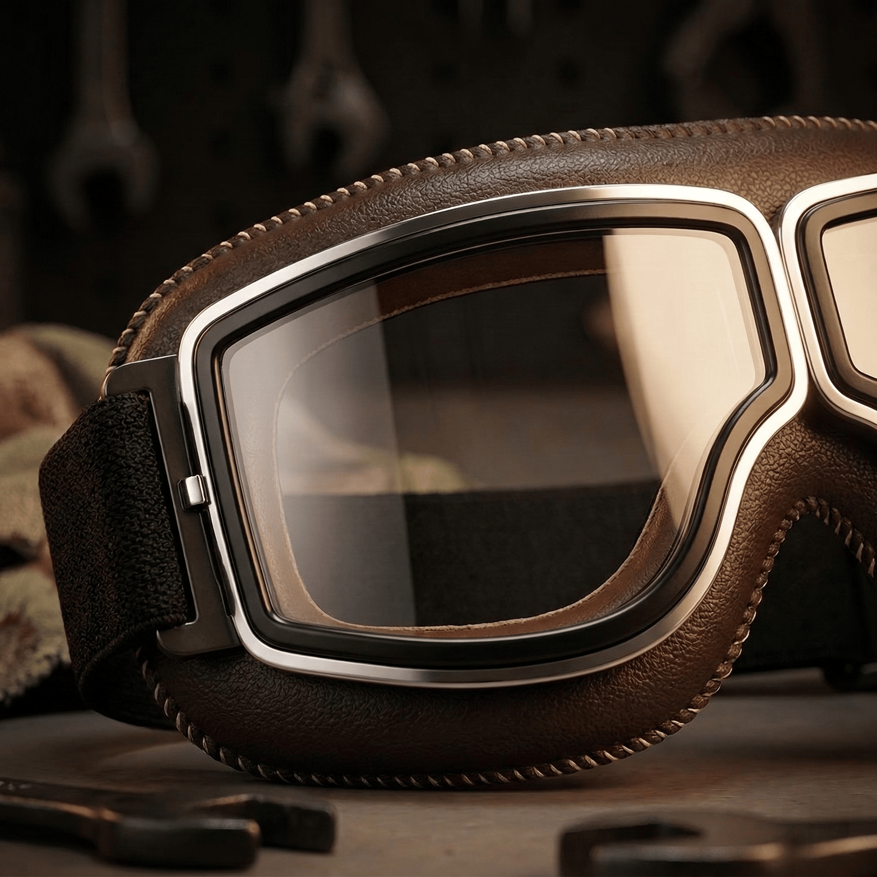 RetroRide – OTG Vintage Motorcycle Riding Goggles
