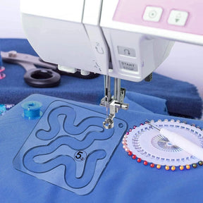 StitchGuide – Free Motion Garment Ruler Set