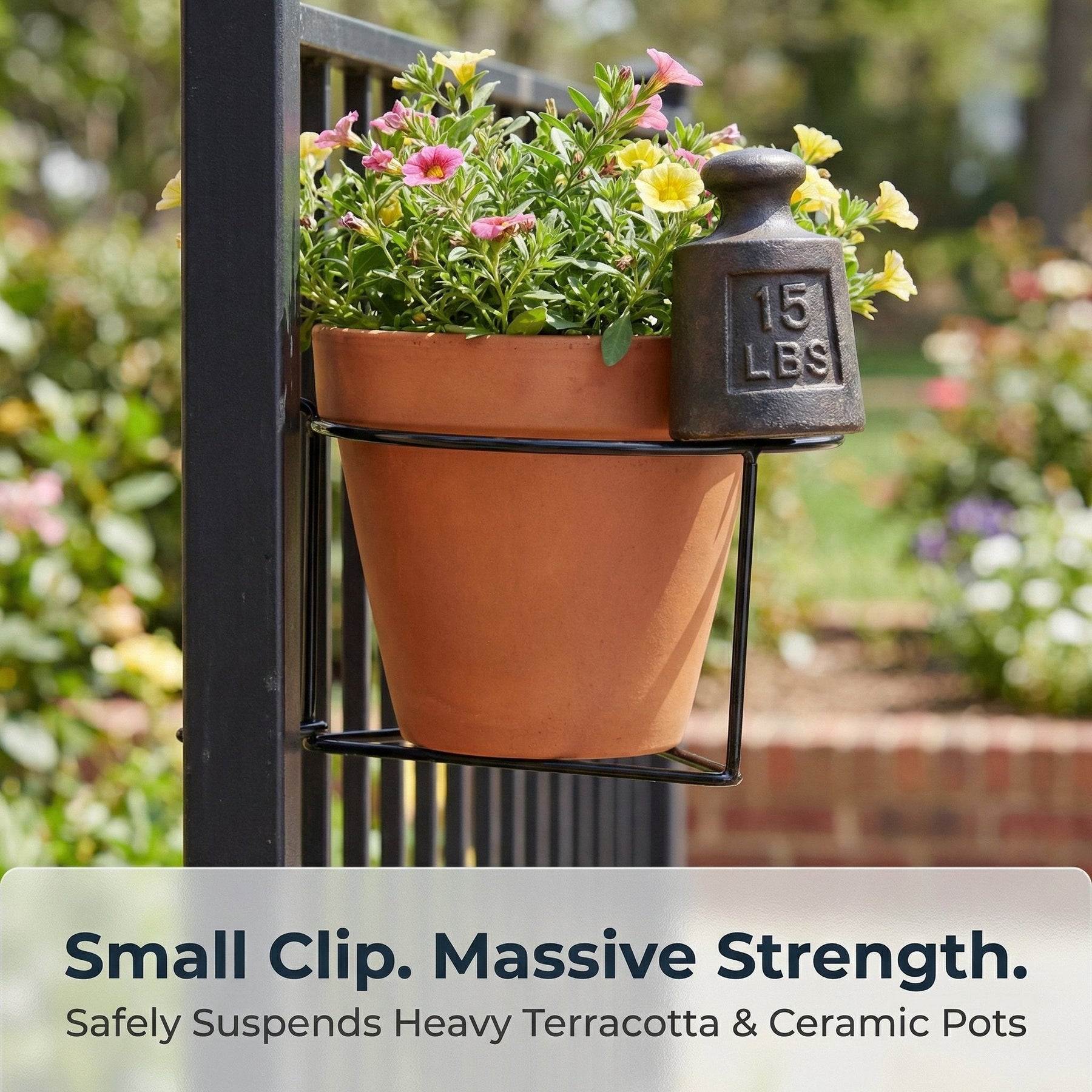 GreenRail – Space-Saving Hanging Planter