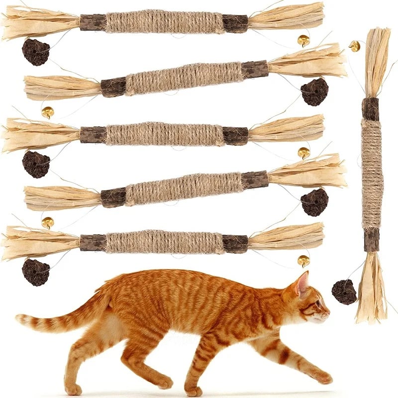 AuraStick – Natural Silvervine Cat Chew Toy