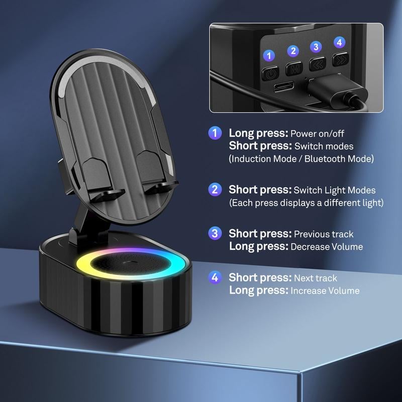 VibeDock – Cell Phone Stand with Sound Amplifier
