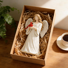 EternaGrace – Cardinal & Angel Remembrance Figurines