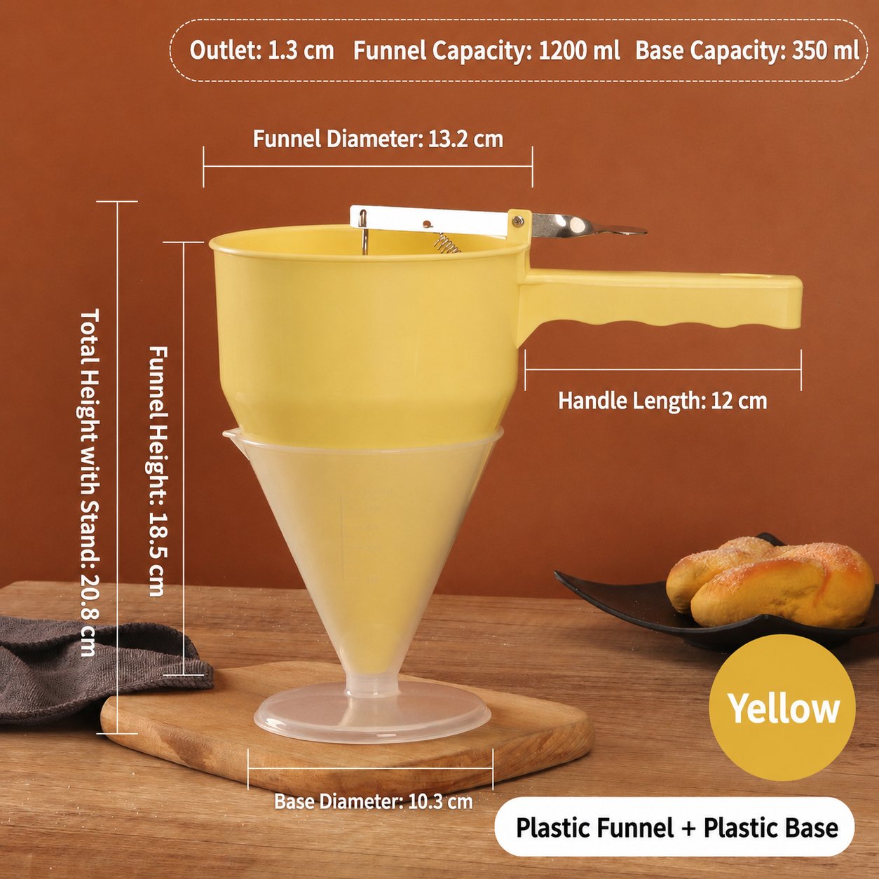 DoughDrip – Precision Batter Control Dispenser