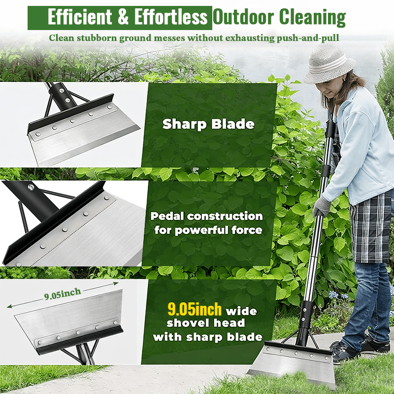 FrostBuster - Heavy-Duty Ice & Weed Scraper