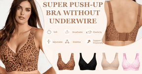BoldContour - Wire-Free Leopard Bra