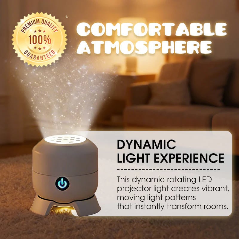 OceanGlow – Rotating LED Light Projector