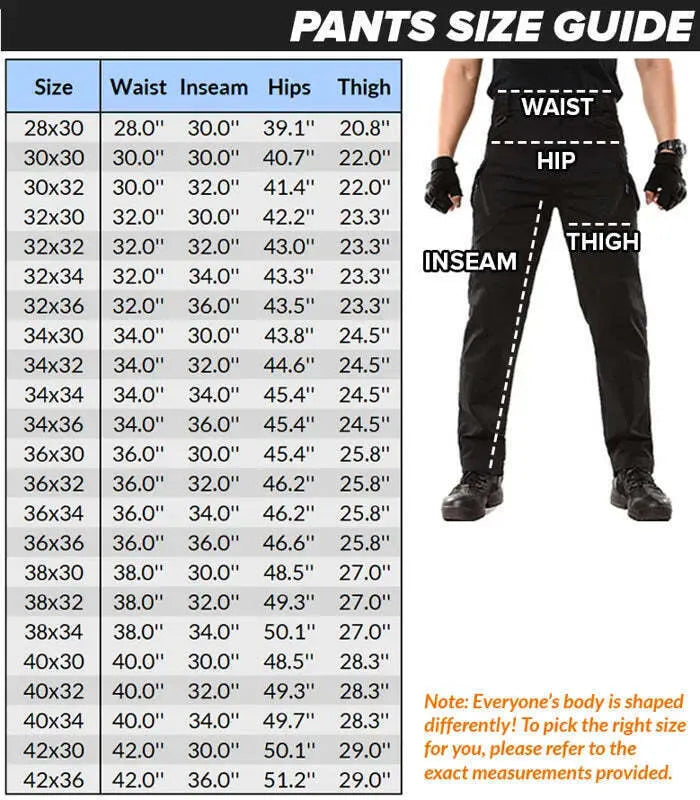 Unisex - Waterproof Ripstop Work Pants