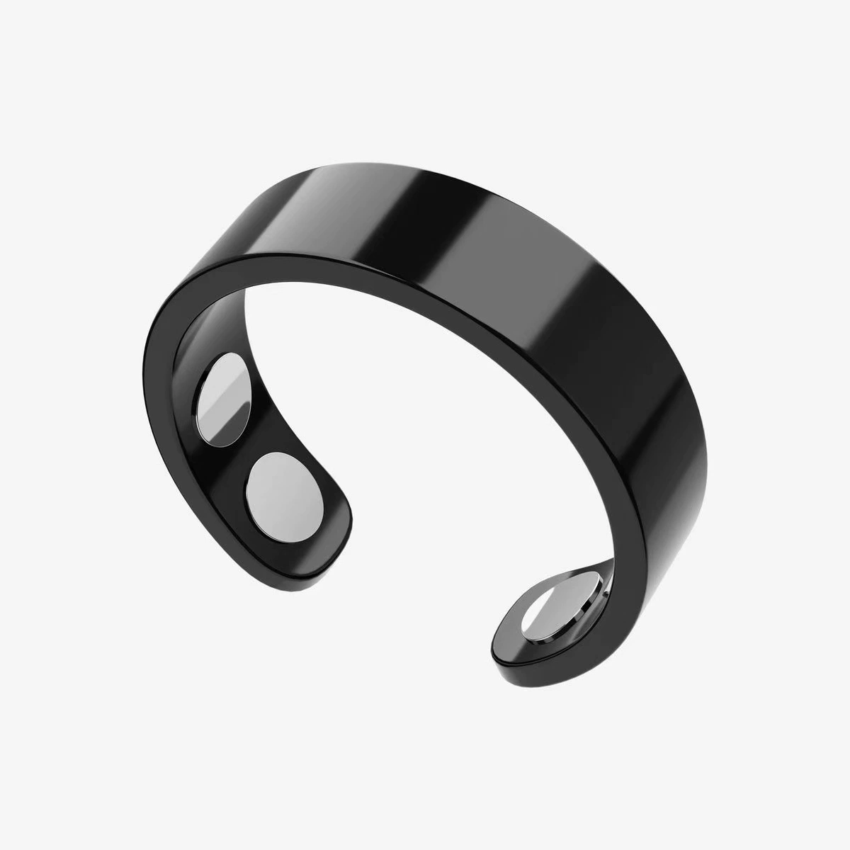 MagnaLuxe – Elegant Stainless Steel Magnetic Ring