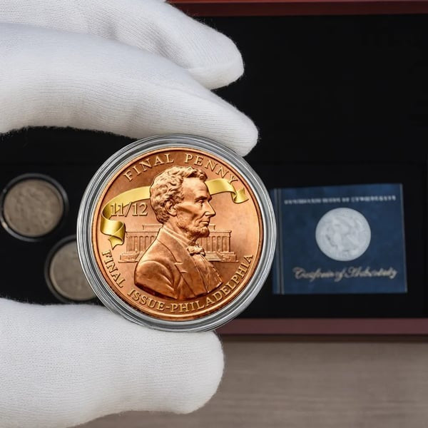 ⏰ Black Friday Limited-Time Offer-Lincoln Final Penny – 11/12 Philadelphia Mint Limited Edition Collectible Coin