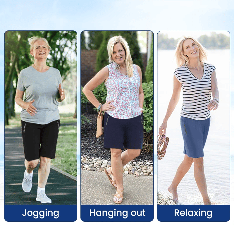 CoolStride – Breathable Ice Silk Stretch Shorts