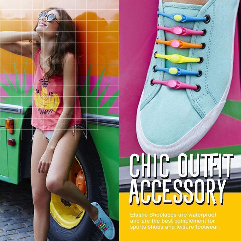 FlexLace – High Flexibility Elastic Shoelaces