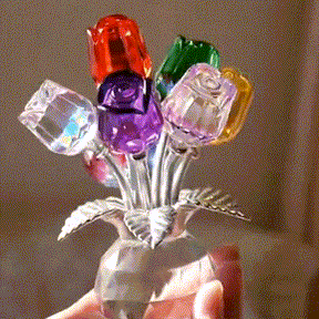 EternaPetal – Multicolor Crystal Rose Gift