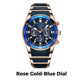 TimeForge – Rugged Men’s Multifunction Watch