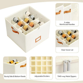 SoftStore – Collapsible Fabric Shoe Organizer Box