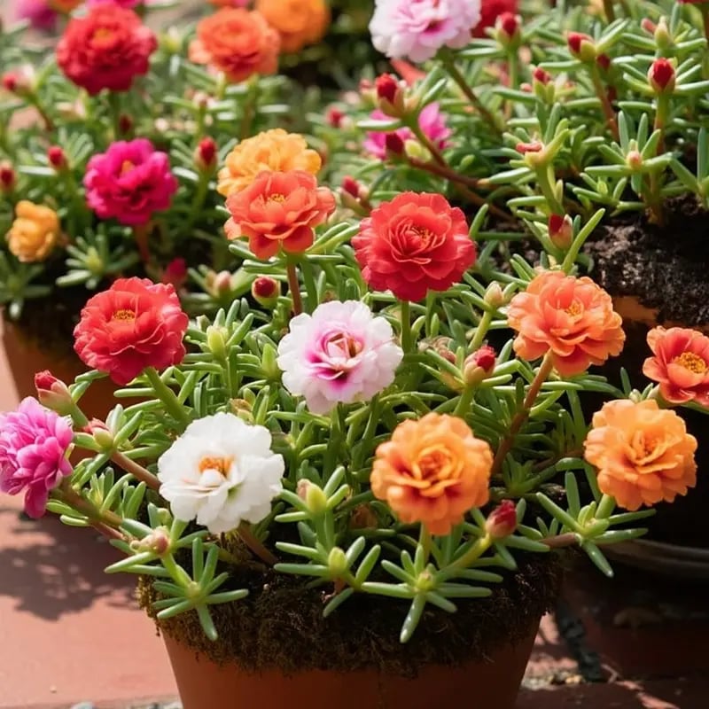 PetalNest – Easy-to-Grow Moss Rose Flower Seeds